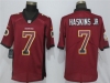 Washington Redskins #7 Dwayne Haskins Jr. Burgundy Drift Fashion Limited Jersey