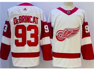 Detroit Red Wings #93 Alex DeBrincat White Jersey