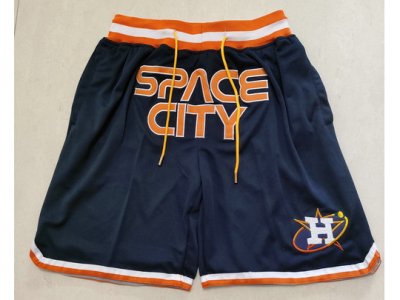 Houston Astros Just Don Space City Navy Baseball Shorts