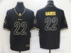 Pittsburgh Steelers #22 Najee Harris Black Gold Vapor Limited Jersey
