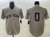 New York Yankees #0 Marcus Stroman Gray Away Limited Jersey