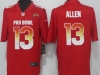 Los Angeles Chargers #13 Keenan Allen Red 2018 Pro Bowl Limited Jersey