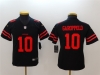 Youth San Francisco 49ers #10 Jimmy Garoppolo Black Vapor Limited Jersey