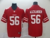 San Francisco 49ers #56 Kwon Alexander Red Vapor Limited Jersey