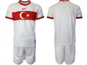 National Turkey Custom #00 Away White 2020/21 Soccor Jersey