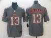 Cleveland Browns #13 Odell Beckham Jr. Gray Camo Limited Jersey