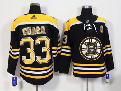 Boston Bruins #33 Zdeno Chara Black Jersey