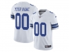 Dallas Cowboys #00 White Vapor Limited Custom Jersey