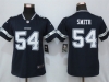Women's Dallas Cowboys #54 Jaylon Smith Blue Vapor Limited Jersey