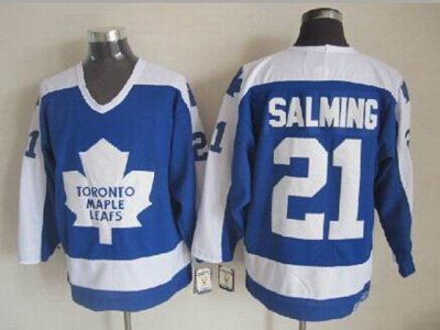 Toronto Maple Leafs #21 Borje Salming 1978 CCM Vintage Blue Jersey