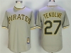 Pittsburgh Pirates #27 Kent Tekulve Gray Cooperstown Collection Cool Base Jersey