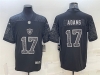 Las Vegas Raiders #17 Davante Adams Black RFLCTV Limited Jersey