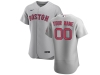 Boston Red Sox Custom #00 Gray 2020 Flex Base Jersey