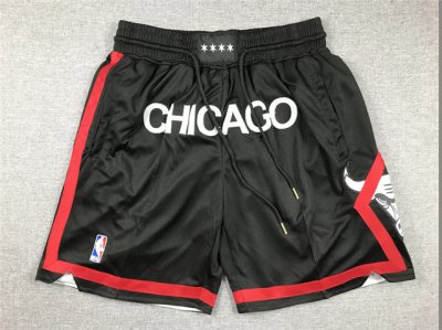 Chicago Bulls Chicago Black City Edition Basketball Shorts