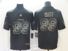 Houston Texans #99 J.J. Watt Black Gold Vapor Limited Jersey