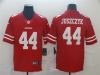 San Francisco 49ers #44 Kyle Juszczyk Red Vapor Limited Jersey