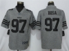 San Francisco 49ers #97 Nick Bosa Gray Gridiron Gray Limited Jersey
