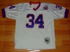 Buffalo Bills #34 Thurman Thomas 1990 Throwback White Jersey