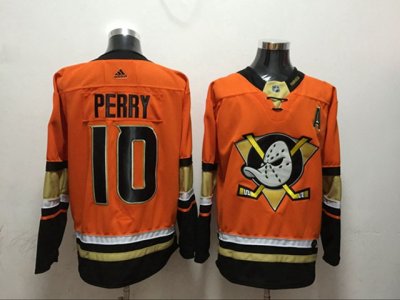 Anaheim Ducks #10 Corey Perry Orange Jersey