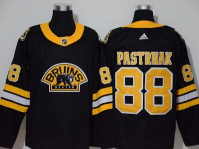 Boston Bruins #88 David Pastrnak Alternate Black Jersey