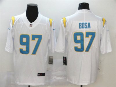 Los Angeles Chargers #97 Joey Bosa White Vapor Limited Jersey