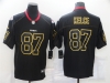 Kansas City Chiefs #87 Travis Kelce Black Shadow Limited Jersey