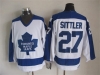 Toronto Maple Leafs #27 Darryl Sittler 1978 CCM Vintage White Jersey