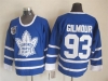 Toronto Maple Leafs #93 Doug Gilmour 1991 CCM Vintage 75th Blue Jersey