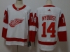 Detroit Red Wings #14 Gustav Nyquist White Jersey