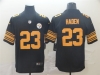 Pittsburgh Steelers #23 Joe Haden Black Color Rush Limited Jersey