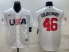 USA #46 Paul Goldschmidt White 2023 World Baseball Classic Jersey