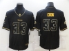 Minnesota Vikings #33 Dalvin Cook 2020 Black Gold Vapor Limited Jersey