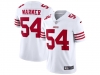 Youth San Francisco 49ers #54 Fred Warner 2022 White Vapor Limited Jersey