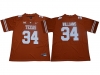 NCAA Texas Longhorns #34 Ricky Williams Orange College Football Jersey