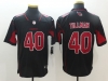 Arizona Cardinals #40 Pat Tillman Black Color Rush Limited Jersey