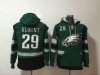 Philadelphia Eagles #29 Legarrette Blount Green Pocket Pullover Hoodie