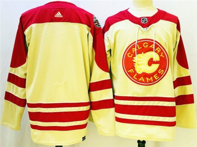 Calgary Flames Blank 2023 Heritage Classic Team Jersey