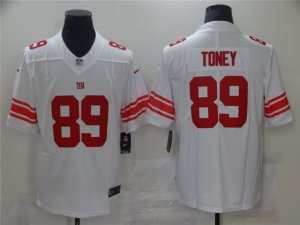New York Giants #89 Kadarius Toney White Vapor Limited Jersey