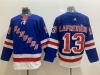New York Rangers #13 Alexis Lafreniere Home Royal Blue Jersey