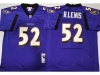 Baltimore Ravens #52 Ray Lewis Purple 2020 Throwback Jersey