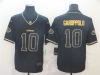San Francisco 49ers #10 Jimmy Garoppolo Black Gold Vapor Limited Jersey
