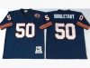 Chicago Bears #50 Mike Singletary Throwback Blue Jersey