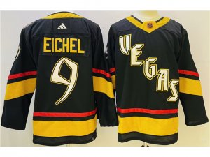 Vegas Golden Knights #9 Jack Eichel Black 2022/23 Reverse Retro Jersey