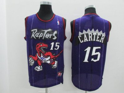 Toronto Raptors #15 Vince Carter 1998-99 Throwback Purple Jersey