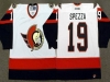 Ottawa Senators #19 Jason Spezza CCM Vintage White Jersey