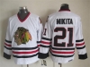Chicago Blackhawks #21 Stan Mikita CCM Vintage White Jersey