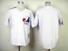 Montreal Expos Blank White Throwback Team Jersey