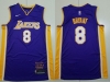 Los Angeles Lakers #8 Kobe Bryant Pruple Black Mamba Swingman Jersey