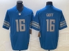Detroit Lions #16 Jared Goff Blue Vapor F.U.S.E. Limited Jersey