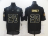 Los Angeles Rams #20 Jalen Ramsey 2020 Black Salute To Service Limited Jersey